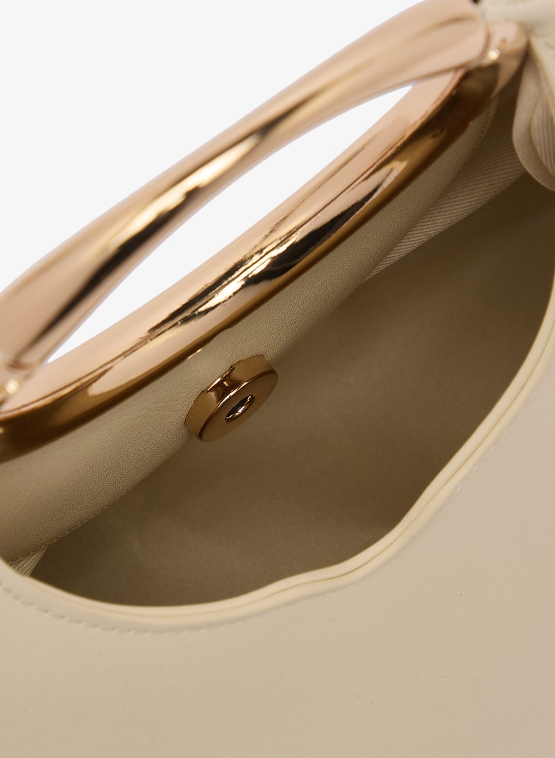 جلاموروس حقيبة يد بمقبض ذهبي - Image 4